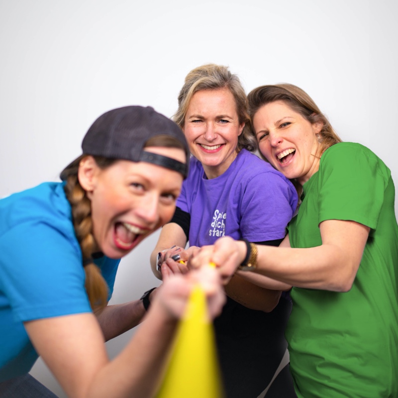 Sina Brinkmann, Silvia Köpf und Nadine Rehbein Trainerbild